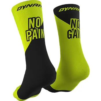 Dámské ponožky DYNAFIT No Pain No Gain Neon Yellow