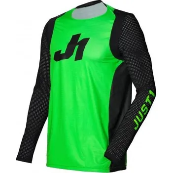 Moto dres Dres JUST1 J-FLEX ARIA neonově zeleno/černý (Velikost: XXL) MCF_13361