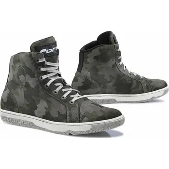 Moto obuv Moto boty FORMA SLAM DRY WP černo/bílé/camo (Velikost: 45) MCF_8519