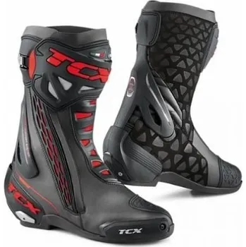 Moto obuv Moto boty TCX RT-RACE černo/červené (Velikost: 47) MCF_12340