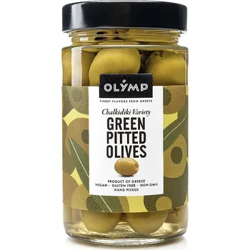 CZ distribuce OLYMP Olivy zelené bez pecky 320 g
