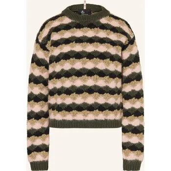 Dámský svetr Moncler Grenoble Dámský Svetr, tmavě zelená / světle zelená /...