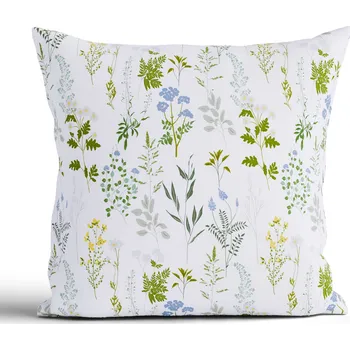 Povlak na dekorativní polštářek Bavlněný povlak na polštář Renforcé 40 × 40 cm – Bianca bílý