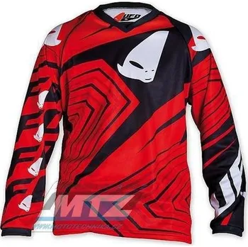 Moto dres Dres motokros dětský UFO ICONIC - červený - velikost XXS (Velikost: XXS) UF4381-04-XXS