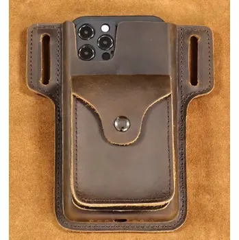 Sportovní střelba opasková sumka - tmavě hnědá 389h