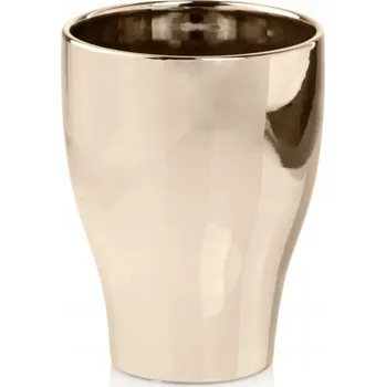 Květináč Žlutý keramický Květináč Polnix 14 cm x 14 x 18 cm