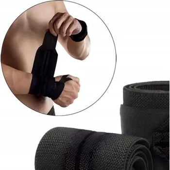 Elastická bandáž na zápěstí, stabilizátor karpálního tunelu, 2 ks