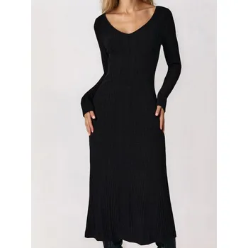 Dámské šaty Sinsay - Maxi šaty - černá - 616FI-99X - 616FI-99X-M