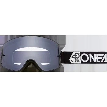 Motocyklové brýle Brýle O´Neal B-50 Force černá/bílá zrcadlová (Barva: černá/bílá) 2H770681