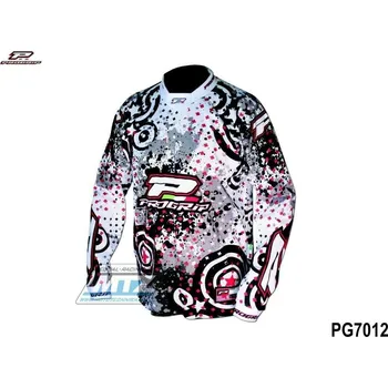 Moto dres Dres Progrip 7012 RINGS (offroadový dres motokros/enduro) XXL (pg7012-ri) (Velikost: L) PG7012-RI