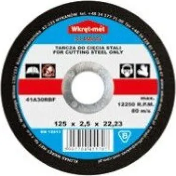 Řezný kotouč Klimas Wkręt-met KOTOUČ ŘEZNÝ KORUND./OCEL 180X2,5X22 | sleva 19% | cena za ks