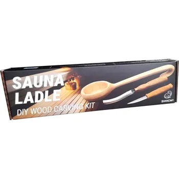 Pracovní nůž BeaverCraft hobby sada Sauna Ladle Hobby Kit