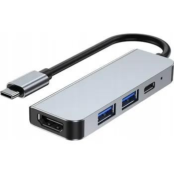 USB hub USB HUB ROZBOČOVAČ USB-C 4v1 2xUSB HDMI