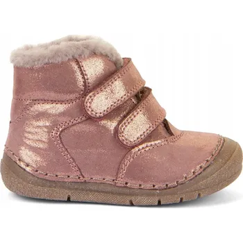Dívčí zimní obuv Froddo Zimní kotníkové boty Paix Up Winter G2110143-13 M Růžové
