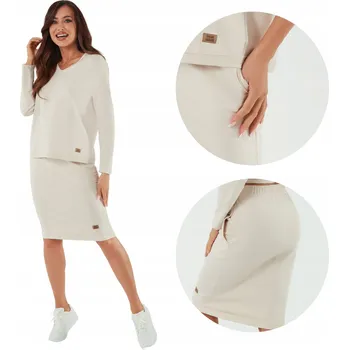 Dámská sukně Italian Fashion rovná midi sukně velikost M