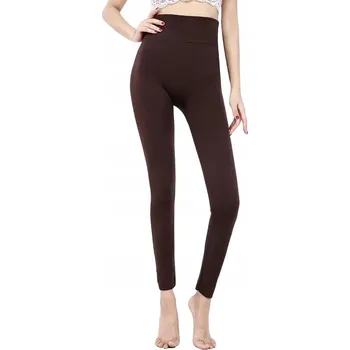 Dámské legíny Punčochové Legíny Classic - Tmavě Hnědá KP-24944