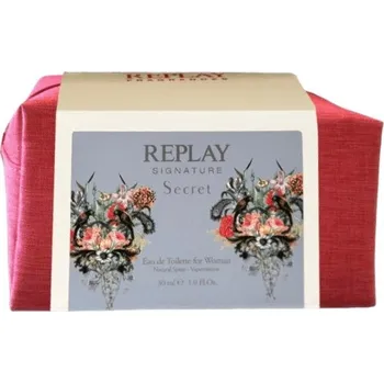 Dámský parfém REPLAY Secret Woman (EdT 30ml+kosmetická taštička)
