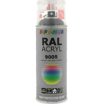 Autolak RAL ACRYL 9005 400ML PŕťMAT