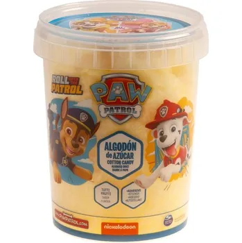 Jedlá dekorace na dort CZ distribuce Dekora cukrová vata s nálepkou Tlapková patrola (30 g) ▹