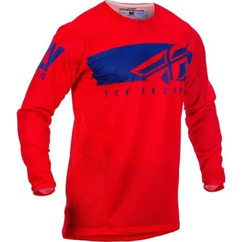 Moto dres dres KINETIC MESH 2019.5, FLY RACING (červená/modrá) (Velikost: M) 373-312