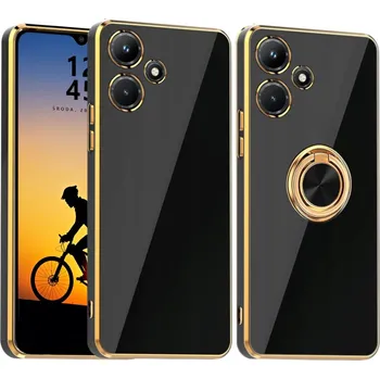 Pouzdro na mobilní telefon Zadní Kryt WWW pro Infinix Hot 30i 4G černý