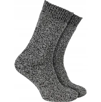 Pánské oblečení 2 x Teplé Netlačící Pánské Ponožky Ponožky z Vlny Alpaky 8355 43-46