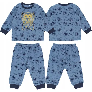 Chlapecké pyžamo Chlapecké pyžamo s dlouhým rukávem pro hráče 100% Bavlna Primigi 104 cm