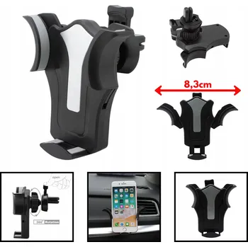 Držák do ventilační mřížky Mobilari černý