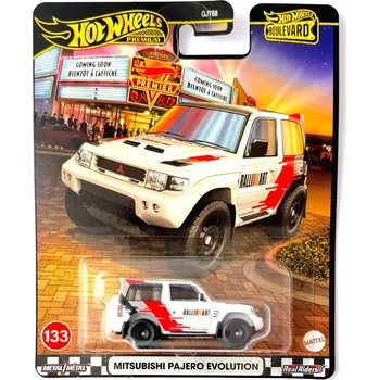 Hračka Hot Wheels Premium Boulevard MITSUBISHI PAJERO EVOLUTION 1:64