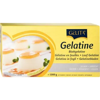 Gelita Plátková želatina Silver 180 Bloom (1 kg) ♡