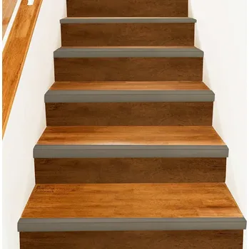 Nášlap na schod Schodové hrany 10 pcs champagne 67 cm Hliník IM_4013485