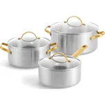 GreenPan PADOVA 6ti dílná sada nádobí, celonerezová CC010168-001