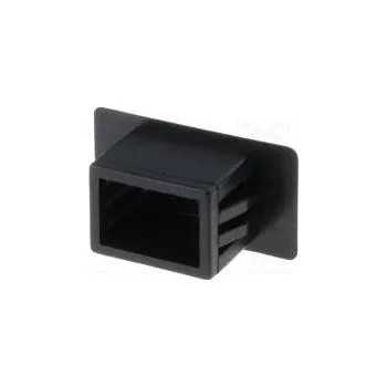 Záslepka polyamid černá UL94V-2 Tl.panelu 1,4÷3,5mm -40÷85°C