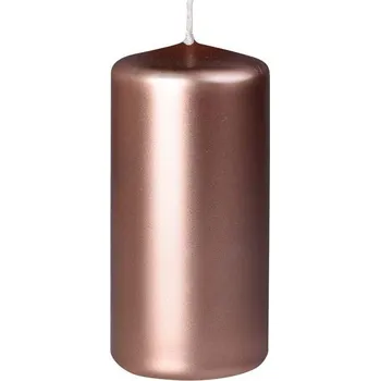 Svíčka Svíčka válec metal bronzová 70x150mm
