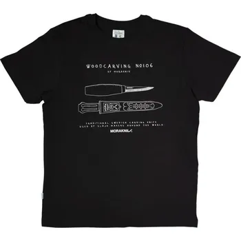 lovecký nůž Morakniv triko T-Shirt Woodcarving 106 XL black