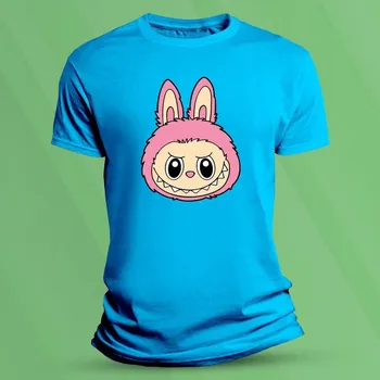 Chlapecké tričko Dětské tričko s potiskem Labubu zubatý velikost 104 Azurová