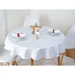 MK Lůžkoviny Kulatý vánoční ubrus Ø 100 cm – Vánoční hvězda 147740067