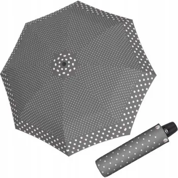 Deštník Doppler automatický skládací deštník s pouzdrem, šedý