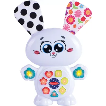 plyšák Interaktivní zajíc s efekty 18 cm