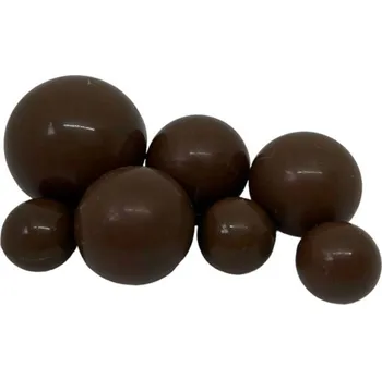 Přisada na vaření a pečení I love Cakes, vyrobeno v EU Čokoládové koule 7ks hnědé - K Decor | Skvělé pro Váš domácí dort