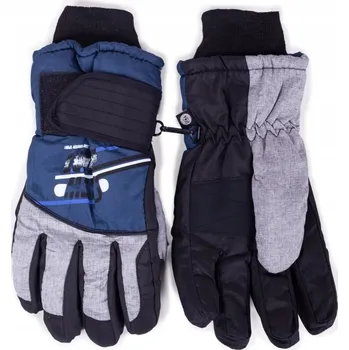 Rukavice YOCLUB Chlapecké lyžařské rukavice s pěti prsty na snowboard