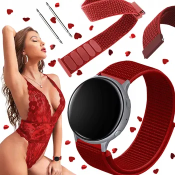 Pouzdro na mobilní telefon Červený řemínek ChronSmarta pro Huawei 20mm