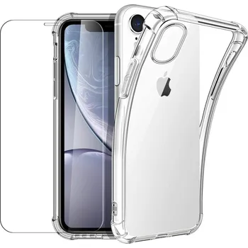 Pouzdro na mobilní telefon Zadní Kryt gsmStyle pro Apple iPhone XR Anti-Fall Case průhledný