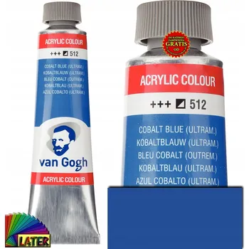 Vodová barva Akrylové barvy Van Gogh modrá 1 ks 40 ml