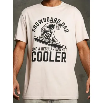 Sinsay - Tričko s potiskem - béžová - 881GP-08X - 881GP-08X-M