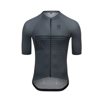 cyklistický dres Kalas Pánský cyklistický dres MOTION Z2 krátký rukáv , šedý Kalas velikost: 5 (XL)