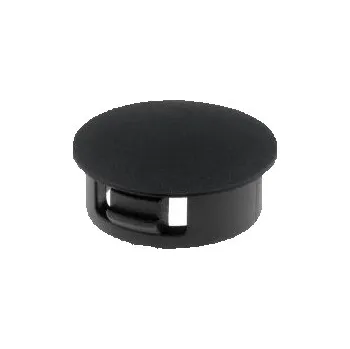 Záslepka polyamid Tl.stěny 2,2mm Pr.otv 13,5mm H 6,2mm černá
