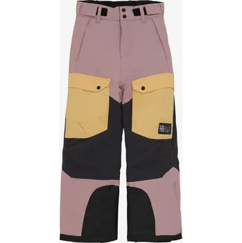 Snowboardové kalhoty Dětské lyžařské kalhoty Color Kids Colorblock 742357 Woodrose 146