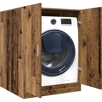 Koupelnový nábytek SKŘÍŇKA NAD PRAČKU STARÉ DŘEVO 70,5X71,5X91,5CM