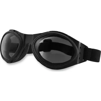 Motocyklové brýle BRÝLE BUGEYE BLK SMOKED BA001
